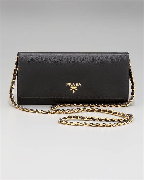 prada quilted crossbody wallet on chain|Prada purse with wallet holder.